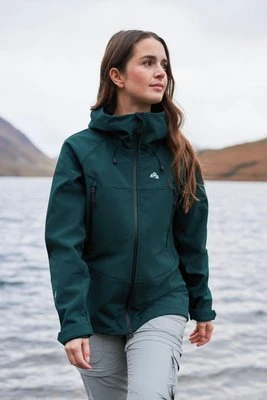 EMS Tallac damska kurtka softshellowa wodoodporna - Green