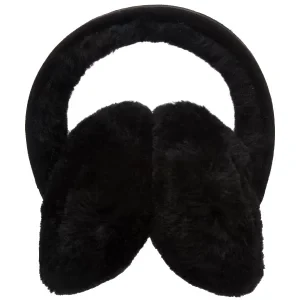 EMU Australia Angahook Earmuffs W9403-BLAK, Damskie, Czarne, nauszniki, wełna, rozmiar: One size