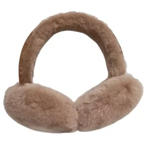 EMU Australia Angahook Earmuffs W9403-CAME, Damskie, Brązowe, nauszniki, wełna, rozmiar: One size