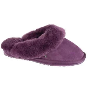 EMU Australia Jolie W10015-PLUM, Damskie, Fioletowe, Kapcie, skóra zamszowa, rozmiar: 37