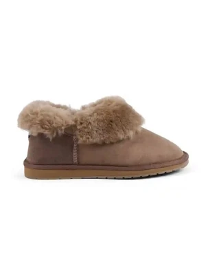 Emu Australia kapcie zamszowe Platinum Mintaro kolor brązowy WP11850