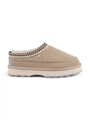Emu Australia kapcie zamszowe Sharky Adventure Scuff kolor beżowy W13239