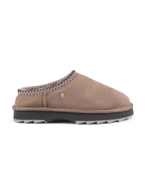 Emu Australia kapcie zamszowe Sharky Scuff kolor beżowy W13179