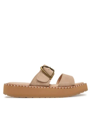 EMU Australia Klapki Scarlet W13267 Beżowy