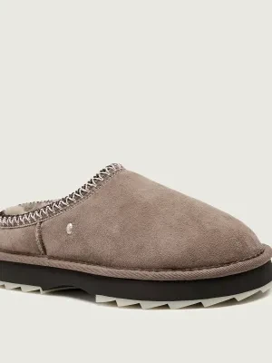 EMU Australia Skórzane mule Sharky Scuff | z dodatkiem wełny