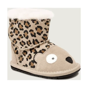 EMU Australia Skórzane niechodki Cheetah Walker | z dodatkiem wełny