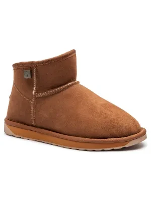 EMU Australia Skórzane śniegowce Platinum Slim Darling | z dodatkiem wełny