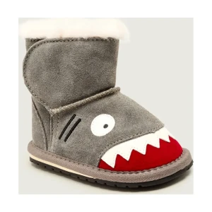 EMU Australia Skórzane śniegowce Shark Walker | z dodatkiem wełny