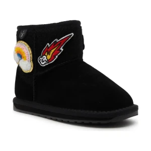 EMU Australia Skórzane śniegowce Wallaby Mini Play | z dodatkiem wełny