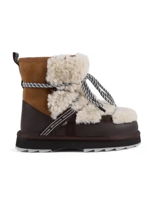Emu Australia śniegowce Blurred Teddy kolor brązowy W13196