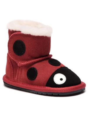 EMU Australia Śniegowce Ladybird Walker B10317 Czerwony
