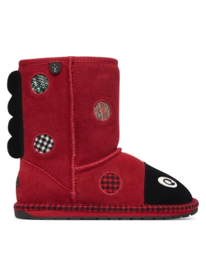 EMU Australia Śniegowce Lenny Ladybug K13325 Czerwony