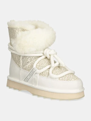 Emu Australia śniegowce nubukowe Waddi kolor beżowy W13128.COCT