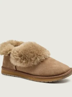 EMU Australia Śniegowce Platinum Mintaro | shearling | zamsz