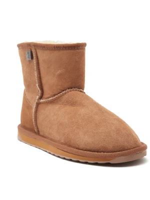 EMU Australia Śniegowce Platinum Stinger Slim Mini | wełna | zamsz camel
