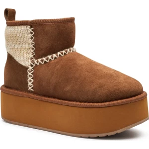 EMU Australia Śniegowce Stinger Knit Flatform | zamsz