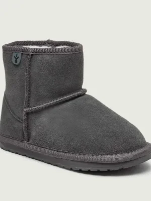 EMU Australia Śniegowce Wallaby Mini | zamsz | z dodatkiem wełny