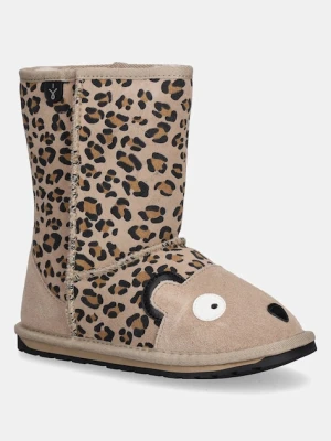 Emu Australia śniegowce zamszowe dziecięce Cheetah