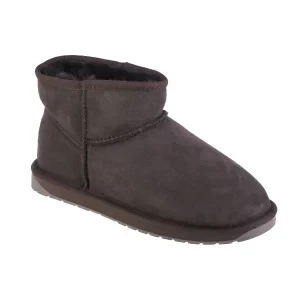 EMU Australia Stinger Micro W10937-CHOC, Damskie, Brązowe, buty zimowe, skóra zamszowa, rozmiar: 41