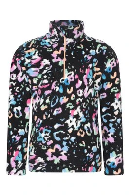 Endeavour dziecięcy polar z nadrukiem zamek błyskawiczny - Black Mountain Warehouse