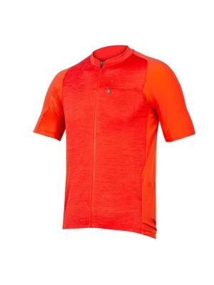 ENDURA Koszulka kolarska "GV500 Reiver" w kolorze pomarańczowym rozmiar: M