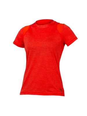 ENDURA Koszulka kolarska "Strack" w kolorze czerwonym rozmiar: S