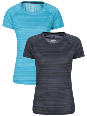 Endurance Stripe Multipack - koszulki damskie - Navy Mountain Warehouse