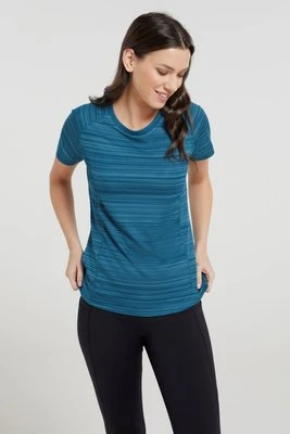 Endurance Striped - koszulka damska - Teal Mountain Warehouse