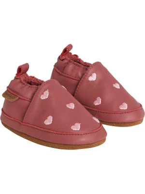 enfant Skórzane slippersy w kolorze różowym rozmiar: 26