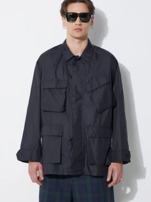 Engineered Garments kurtka BDU Jacket męska kolor granatowy przejściowa oversize OR177.KD002