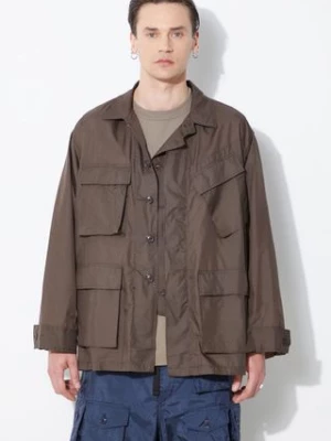 Engineered Garments kurtka BDU Jacket męska kolor zielony przejściowa oversize OR177.KD018