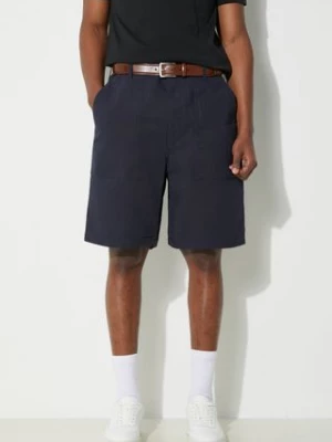 Engineered Garments szorty bawełniane Fatigue Short kolor granatowy OR271.CT114