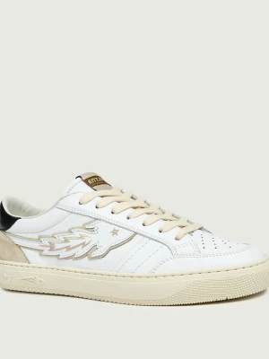 Enterprise Japan Skórzane sneakersy JUPITER ROCKET 1 | zamsz