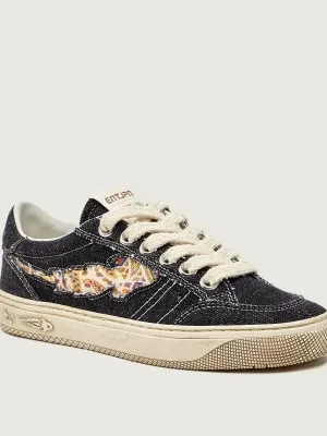 Zdjęcie produktu Enterprise Japan Sneakersy JUPITER ROCKET 12 | denim | z dodatkiem skóry