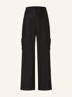 Envelope 1976 Bojówki Amped Z Jedwabiu schwarz