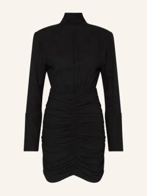 Envelope 1976 Sukienka Etui Z Wycięciem schwarz