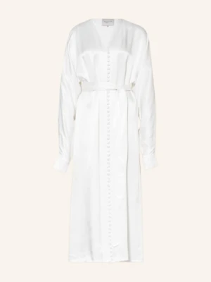 Envelope 1976 Sukienka Z Jedwabiu Cannes weiss