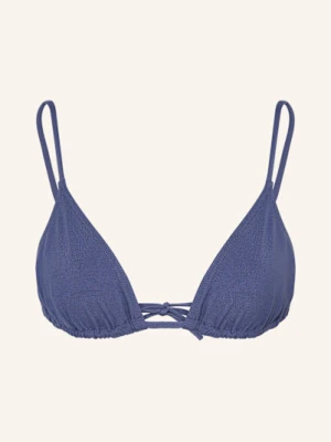 Eres Bikini Trójkątne Mouna blau NIEBIESKI