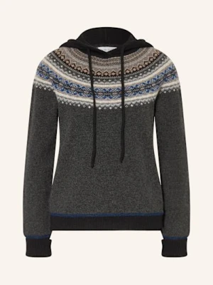 Eribé Bluza Z Kapturem Z Dzianiny Alpine blau ERIBÉ