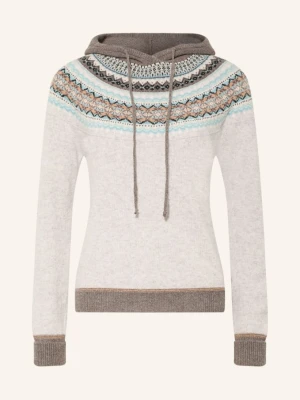 Eribé Bluza Z Kapturem Z Dzianiny Alpine grau szary