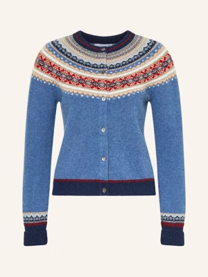 Eribé Kardigan Alpine blau