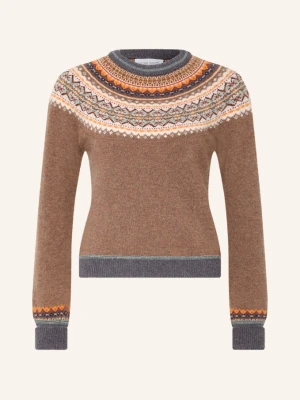 Eribé Sweter Alpine braun brązowy