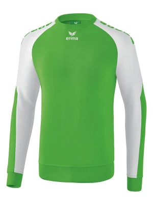 erima Bluza "Essential 5-C" w kolorze zielono-białym rozmiar: XL