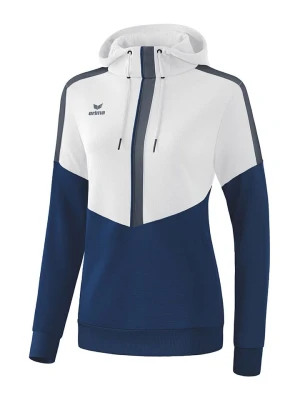 erima Bluza "Squad" w kolorze biało-granatowym rozmiar: 40