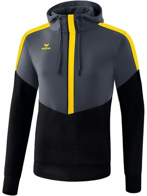 erima Bluza "Squad" w kolorze czarno-szarym rozmiar: 128