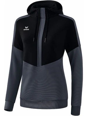 erima Bluza "Squad" w kolorze czarno-szarym rozmiar: 40