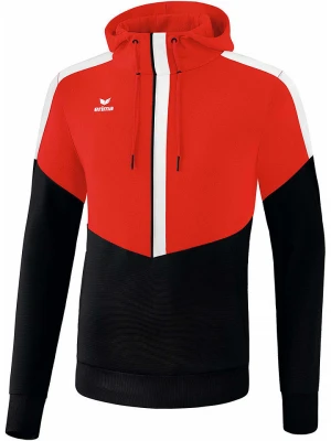 erima Bluza "Squad" w kolorze czerwono-czarnym rozmiar: 3XL