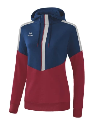 erima Bluza "Squad" w kolorze granatowo-czerwonym rozmiar: 40