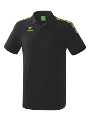 erima Koszulka polo "Essential 5-C" w kolorze czarnym rozmiar: 140