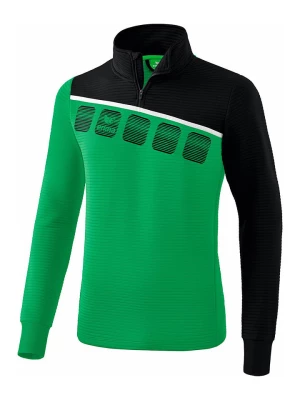 erima Koszulka sportowa "5-C" w kolorze zielono-czarnym rozmiar: 3XL